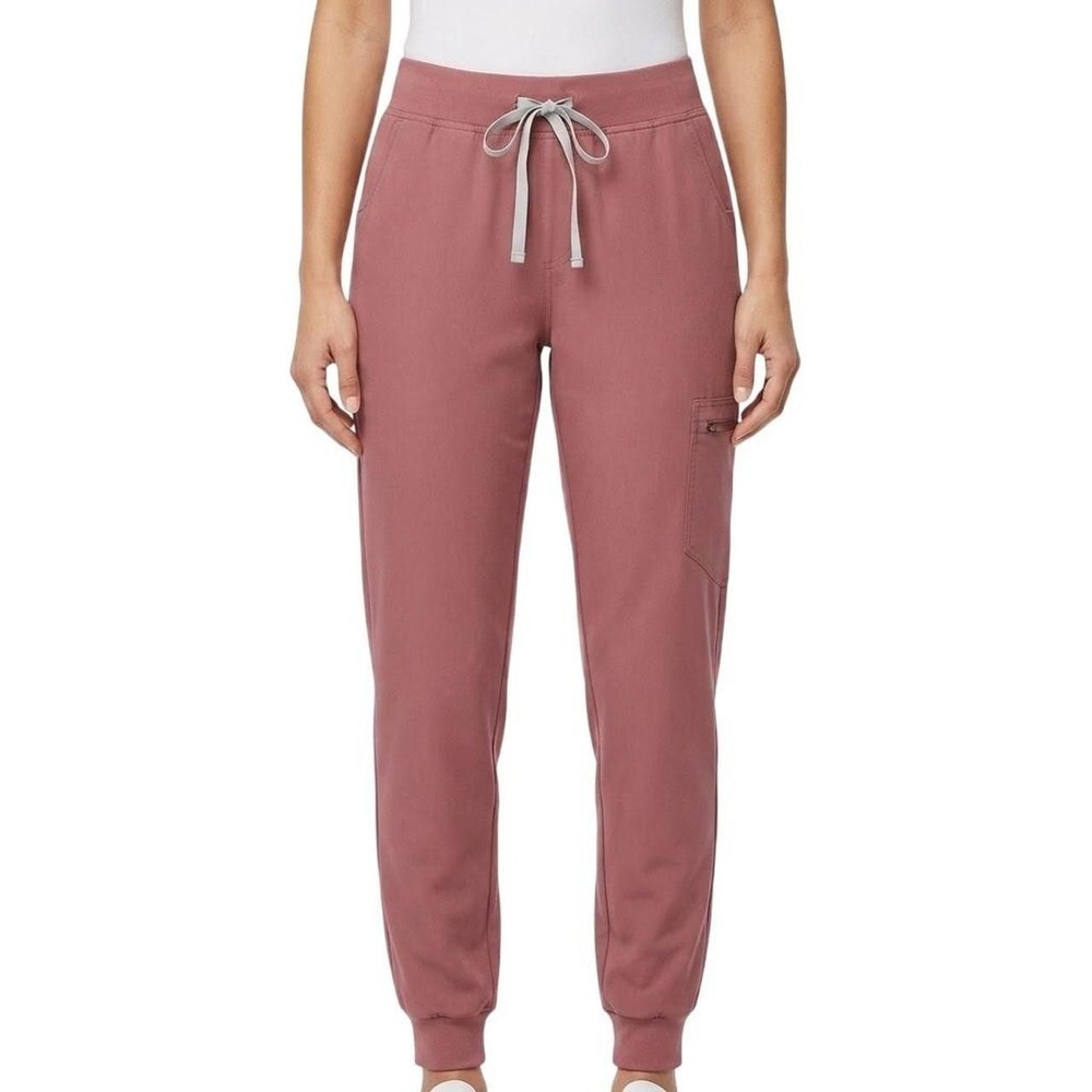 FIGS Jogger Zamora Medium Mauve Pink Scrub Pants Technical Collection
